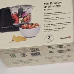 Target KitchenSmith Mini Food Chopper - Black
